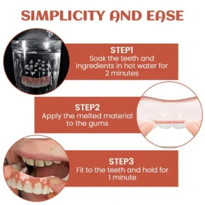 Winter Sale Furzero™ Silicone Reline Denture Set